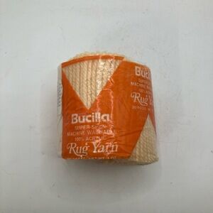 Bucilla Rug Yarn Acrylic SuperSpun Machine Washable Craft‎ USA Vintage Lot of 15